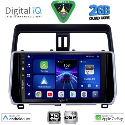 AIN-133230 - Digital iQ - DIGITAL IQ BXC 3739_CPAA (10inc) MULTIMEDIA TABLET for TOYOTA LAND CRUISER mod. 2019> - ALL IN POINT - LEFKELIS.GR