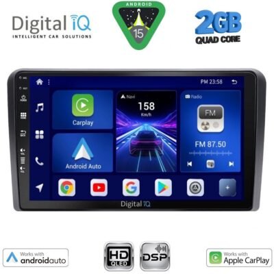 AIN-133273 - Digital iQ - DIGITAL IQ BXC 3740_CPAA (10inc) MULTIMEDIA TABLET for  SEAT - SKODA - VW  mod. 2004-2014 - ALL IN POINT - LEFKELIS.GR
