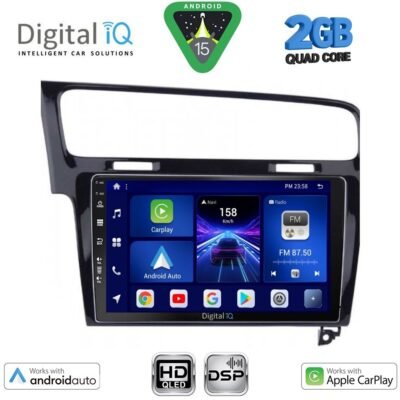 AIN-133289 - Digital iQ - DIGITAL IQ BXC 3747_CPAA (10inc) MULTIMEDIA TABLET for VW GOLF 7 mod. 2013-2020 - ALL IN POINT - LEFKELIS.GR