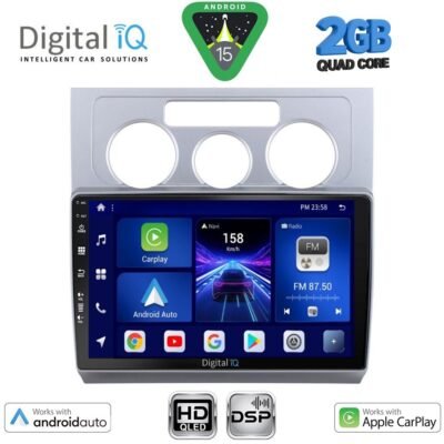 AIN-133210 - Digital iQ - DIGITAL IQ BXC 3767_CPAA A/C (10inc) MULTIMEDIA TABLET for VW TOURAN mod. 2003-2010 - ALL IN POINT - LEFKELIS.GR