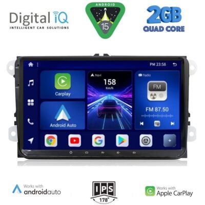AIN-159996 - Digital iQ - DIGITAL IQ BXC 389_CPAA (9'' DECK) MULTIMEDIA SYSTEM for VW – SKODA – SEAT GROUP mod. 2004-2014 - ALL IN POINT - LEFKELIS.GR