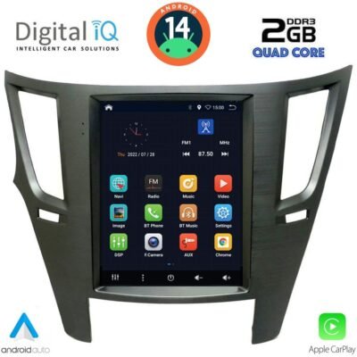 AIN-149079 - Digital iQ - DIGITAL IQ BXC 3962_CPAA TESLA STYLE for SUBARU LEGACY – OUTBACK mod. 2009> - ALL IN POINT - LEFKELIS.GR