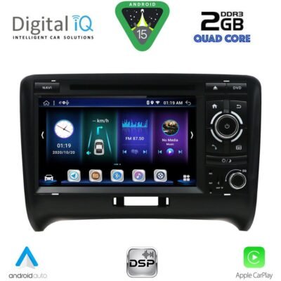 AIN-53575 - Digital iQ - DIGITAL IQ BXE 578_CPA (7" DVD) MULTIMEDIA SYSTEM for AUDI ΤΤ mod. 2007-2015 - ALL IN POINT - LEFKELIS.GR