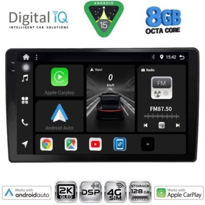 AIN-139623 - Digital iQ - DIGITAL IQ BXF 11005_CPAA (10inc) MULTIMEDIA TABLET for AUDI A4 mod. 2008-2015 - ALL IN POINT - LEFKELIS.GR