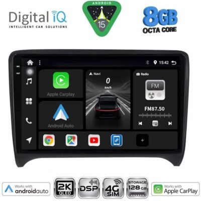 AIN-139753 - Digital iQ - DIGITAL IQ BXF 11009_CPAA (9inc) MULTIMEDIA TABLET for AUDI TT  mod. 2007-2015 - ALL IN POINT - LEFKELIS.GR