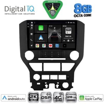 AIN-139784 - Digital iQ - DIGITAL IQ BXF 11166_CPAA (9inc) MULTIMEDIA TABLET for FORD MUSTANG mod. 2015-2020 - ALL IN POINT - LEFKELIS.GR