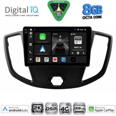 AIN-139998 - Digital iQ - DIGITAL IQ BXF 11179_CPAA  (9inc) MULTIMEDIA TABLET for FORD TRANSIT mod. 2014-2020 - ALL IN POINT - LEFKELIS.GR