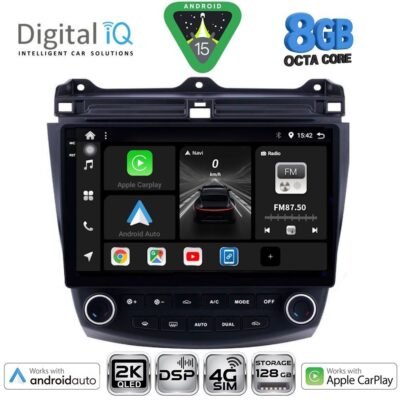 AIN-139605 - Digital iQ - DIGITAL IQ BXF 11182_CPAA (10inc) MULTIMEDIA TABLET for HONDA ACCORD mod. 2003-2007 - ALL IN POINT - LEFKELIS.GR