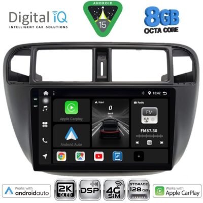 AIN-139701 - Digital iQ - DIGITAL IQ BXF 11186_CPAA A/C (9inc) MULTIMEDIA TABLET for HONDA CIVIC mod. 1995-2001 - ALL IN POINT - LEFKELIS.GR