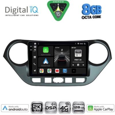 AIN-139819 - Digital iQ - DIGITAL IQ BXF 11224_CPAA (9inc) MULTIMEDIA TABLET for HYUNDAI i10 mod. 2014-2020 - ALL IN POINT - LEFKELIS.GR