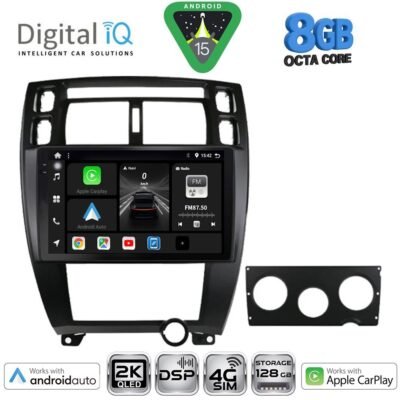 AIN-150840 - Digital iQ - DIGITAL IQ BXF 11241BL_CPAA (10inc) MULTIMEDIA TABLET for HYUNDAI TUCSON mod. 2004-2010 (BLACK) - ALL IN POINT - LEFKELIS.GR