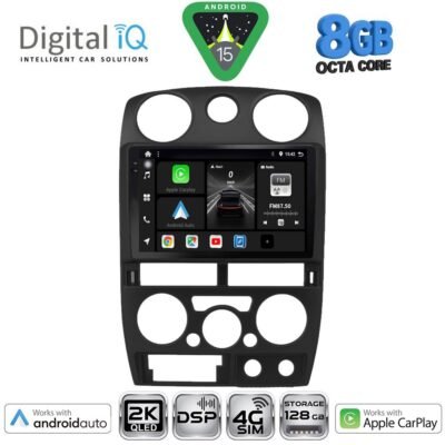 AIN-153400 - Digital iQ - DIGITAL IQ BXF 11254BL_CPAA (9inc) MULTIMEDIA TABLET for ISUZU D-MAX mod. 2008-2012 (BLACK) - ALL IN POINT - LEFKELIS.GR