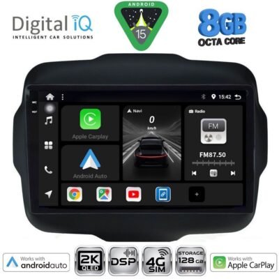 AIN-139834 - Digital iQ - DIGITAL IQ BXF 11290_CPAA (9inc) MULTIMEDIA TABLET for JEEP RENEGADE  mod. 2014> - ALL IN POINT - LEFKELIS.GR