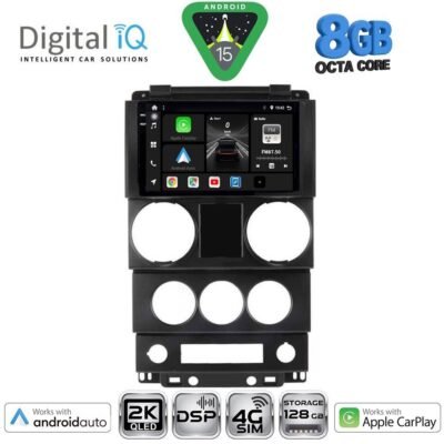 AIN-139644 - Digital iQ - DIGITAL IQ BXF 11292_CPAA (9inc) MULTIMEDIA TABLET for JEEP WRANGLER  mod. 2006-2011 - ALL IN POINT - LEFKELIS.GR