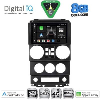 AIN-139966 - Digital iQ - DIGITAL IQ BXF 11294_CPAA (9inc) MULTIMEDIA TABLET for JEEP WRANGLER  mod. 2006-2011 - ALL IN POINT - LEFKELIS.GR