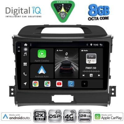 AIN-139845 - Digital iQ - DIGITAL IQ BXF 11325_CPAA (9inc) MULTIMEDIA TABLET for KIA SPORTAGE mod. 2010-2015 - ALL IN POINT - LEFKELIS.GR