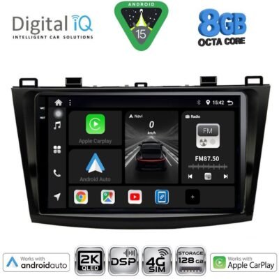 AIN-139853 - Digital iQ - DIGITAL IQ BXF 11366_CPAA (9inc) MULTIMEDIA TABLET for MAZDA 3 mod. 2009-2014 - ALL IN POINT - LEFKELIS.GR
