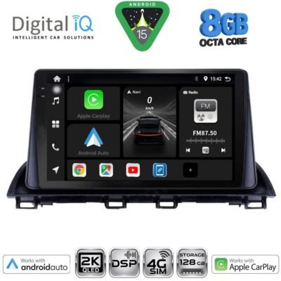 AIN-156284 - Digital iQ - DIGITAL IQ BXF 11367_CPAA (9inc) MULTIMEDIA TABLET for MAZDA 3 mod. 2014-2019 - ALL IN POINT - LEFKELIS.GR