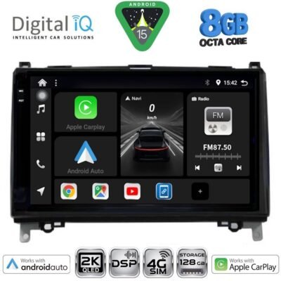 AIN-139862 - Digital iQ - DIGITAL IQ BXF 11400_CPAA (9inc) MULTIMEDIA TABLET for MERCEDES A – B -SPRINTER – VITO mod. 2007> - ALL IN POINT - LEFKELIS.GR