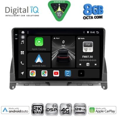 AIN-139864 - Digital iQ - DIGITAL IQ BXF 11405_CPAA (9inc) MULTIMEDIA TABLET for MERCEDES C (W204) mod. 2007-2011 - ALL IN POINT - LEFKELIS.GR