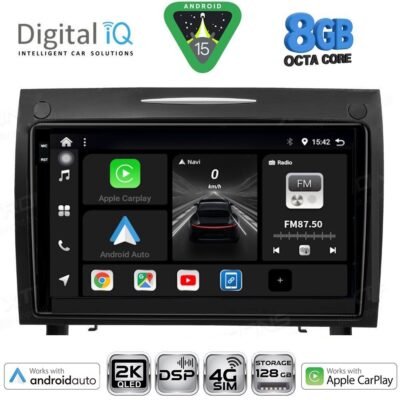 AIN-139870 - Digital iQ - DIGITAL IQ BXF 11419_CPAA (9inc) MULTIMEDIA TABLET for MERCEDES SLK R171 mod. 2004-2010 - ALL IN POINT - LEFKELIS.GR
