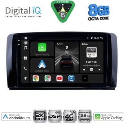 AIN-139766 - Digital iQ - DIGITAL IQ BXF 11422_CPAA (9inc) MULTIMEDIA TABLET for MERCEDES R (W251) mod. 2006-2015 - ALL IN POINT - LEFKELIS.GR