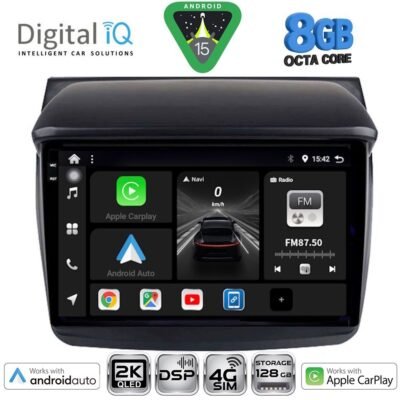 AIN-139872 - Digital iQ - DIGITAL IQ BXF 11436_CPAA (9inc) MULTIMEDIA TABLET for MITSUBISHI L200 mod. 2006-2015 - ALL IN POINT - LEFKELIS.GR