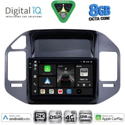 AIN-139957 - Digital iQ - DIGITAL IQ BXF 11444_CPAA (9inc) MULTIMEDIA TABLET for MITSUBISHI PAJERO mod. 1999-2006 - ALL IN POINT - LEFKELIS.GR