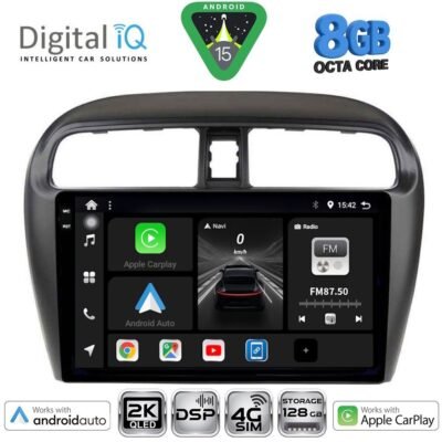 AIN-139879 - Digital iQ - DIGITAL IQ BXF 11448_CPAA (9inc) MULTIMEDIA TABLET for MITSUBISHI SPACESTAR mod. 2013-2020 - ALL IN POINT - LEFKELIS.GR