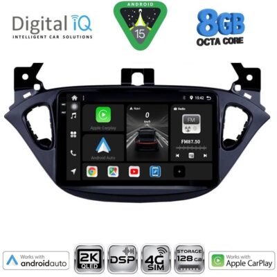 AIN-139888 - Digital iQ - DIGITAL IQ BXF 11486_CPAA (9inc) MULTIMEDIA TABLET for OPEL ADAM - CORSA E  mod. 2014-2021 - ALL IN POINT - LEFKELIS.GR