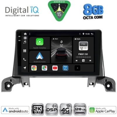AIN-139655 - Digital iQ - DIGITAL IQ BXF 11519_CPAA (9inc) MULTIMEDIA TABLET for PEUGEOT 3008 - 5008 mod. 2016> - ALL IN POINT - LEFKELIS.GR