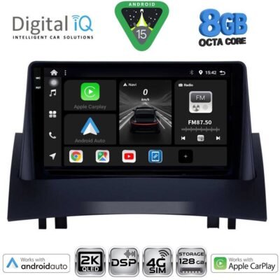 AIN-139905 - Digital iQ - DIGITAL IQ BXF 11555_CPAA (9inc) MULTIMEDIA TABLET for RENAULT MEGANE 2 mod. 2002-2008 - ALL IN POINT - LEFKELIS.GR