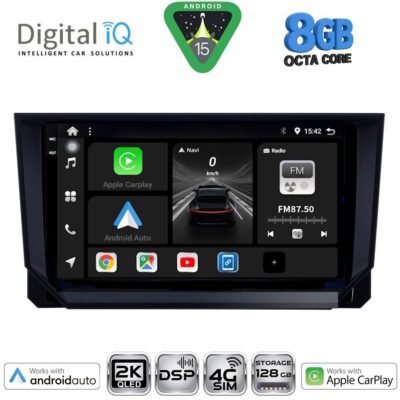 AIN-139907 - Digital iQ - DIGITAL IQ BXF 11573_CPAA (9inc) MULTIMEDIA TABLET for SEAT ARONA - IBIZA mod. 2018> - ALL IN POINT - LEFKELIS.GR