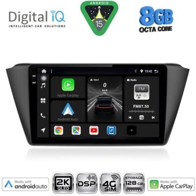AIN-139911 - Digital iQ - DIGITAL IQ BXF 11582_CPAA (9inc) MULTIMEDIA TABLET for SKODA FABIA mod. 2015> - ALL IN POINT - LEFKELIS.GR