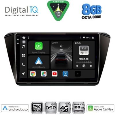 AIN-139541 - Digital iQ - DIGITAL IQ BXF 11605_CPAA (10inc) MULTIMEDIA TABLET for SKODA SUPERB mod. 2015> - ALL IN POINT - LEFKELIS.GR
