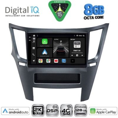AIN-139919 - Digital iQ - DIGITAL IQ BXF 11667_CPAA (9inc) MULTIMEDIA TABLET for SUBARU LEGACY - OUTBACK mod. 2009-2014 - ALL IN POINT - LEFKELIS.GR