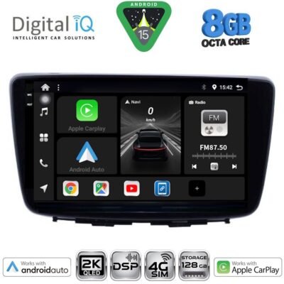 AIN-139920 - Digital iQ - DIGITAL IQ BXF 11672_CPAA (9inc) MULTIMEDIA TABLET for SUZUKI BALENO mod. 2016-2022 - ALL IN POINT - LEFKELIS.GR