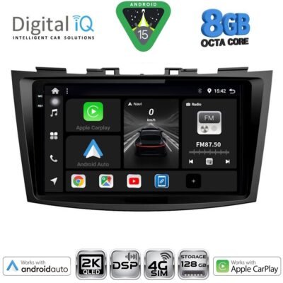 AIN-139926 - Digital iQ - DIGITAL IQ BXF 11685_CPAA (9inc) MULTIMEDIA TABLET for SUZUKI SWIFT mod. 2011-2016 - ALL IN POINT - LEFKELIS.GR