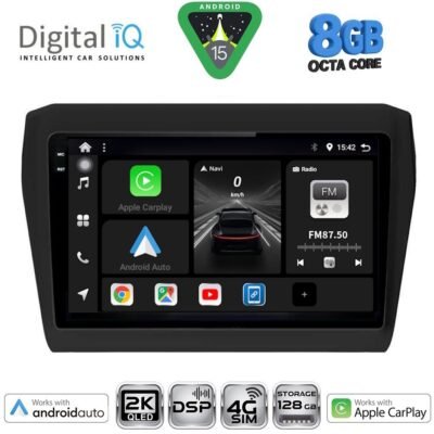 AIN-139927 - Digital iQ - DIGITAL IQ BXF 11686_CPAA (9inc) MULTIMEDIA TABLET for SUZUKI SWIFT mod. 2017> - ALL IN POINT - LEFKELIS.GR