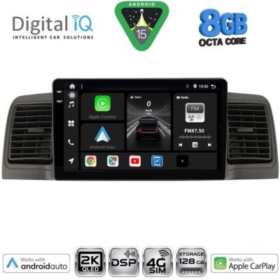 AIN-139933 - Digital iQ - DIGITAL IQ BXF 11712_CPAA (9inc) MULTIMEDIA TABLET for TOYOTA COROLLA mod. 2001-2006 - ALL IN POINT - LEFKELIS.GR