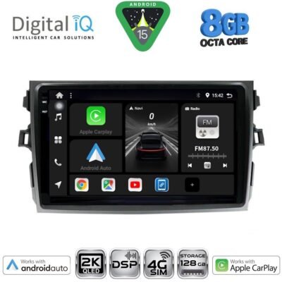 AIN-139934 - Digital iQ - DIGITAL IQ BXF 11713_CPAA (9inc) MULTIMEDIA TABLET for TOYOTA COROLLA 4D mod. 2006-2012 - ALL IN POINT - LEFKELIS.GR
