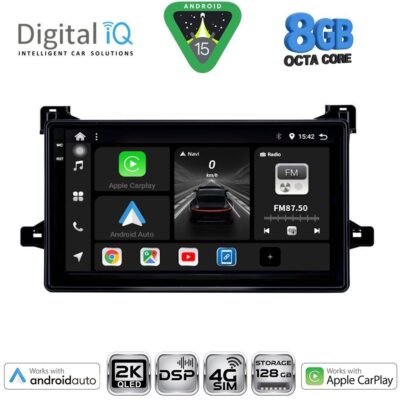 AIN-139727 - Digital iQ - DIGITAL IQ BXF 11727_CPAA (9inc) MULTIMEDIA TABLET for TOYOTA PRIUS mod. 2016-2020 - ALL IN POINT - LEFKELIS.GR