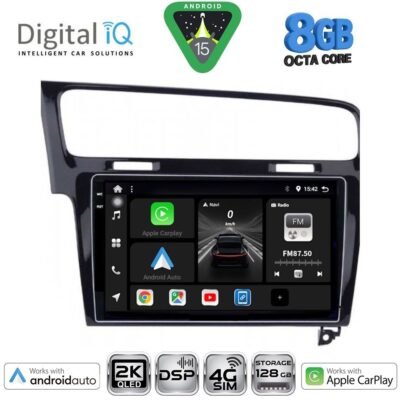 AIN-139517 - Digital iQ - DIGITAL IQ BXF 11747_CPAA (10inc) MULTIMEDIA TABLET for VW GOLF 7 mod. 2013-2020 - ALL IN POINT - LEFKELIS.GR
