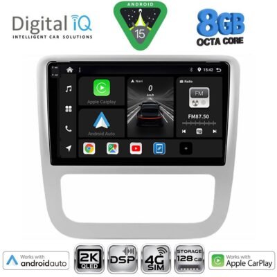 AIN-153664 - Digital iQ - DIGITAL IQ BXF 11751_CPAA CLIMA (9inc) MULTIMEDIA TABLET for VW EOS mod. 2006> - SCIROCCO mod. 2011-2014 - ALL IN POINT - LEFKELIS.GR
