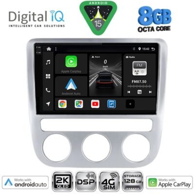 AIN-139990 - Digital iQ - DIGITAL IQ BXF 11752_CPAA CLIMA (9inc) MULTIMEDIA TABLET for VW EOS mod. 2006> - SCIROCCO mod. 2008-2010 - ALL IN POINT - LEFKELIS.GR