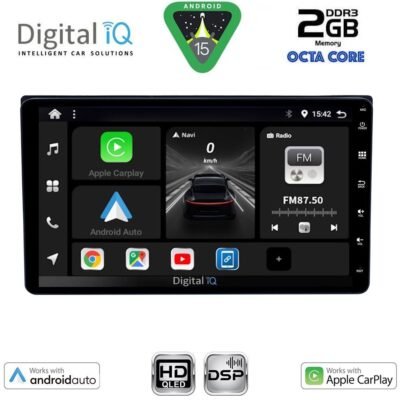AIN-156406 - Digital iQ - DIGITAL IQ BXF 563_CPAA (9'' DECK) MULTIMEDIA SYSTEM for TOYOTA ALL mod. 2019> (230mm) - ALL IN POINT - LEFKELIS.GR