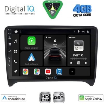 AIN-121168 - Digital iQ - DIGITAL IQ BXF 6009_CPAA (9inc) MULTIMEDIA TABLET for AUDI TT  mod. 2007-2015 - ALL IN POINT - LEFKELIS.GR