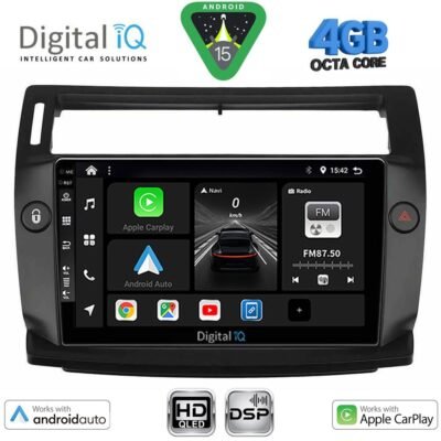 AIN-159854 - Digital iQ - DIGITAL IQ BXF 6084BL_CPAA (9inc) MULTIMEDIA TABLET for CITROEN C4  mod. 2004-2011 (BLACK) - ALL IN POINT - LEFKELIS.GR