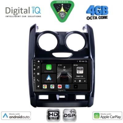 AIN-121054 - Digital iQ - DIGITAL IQ BXF 6103_CPAA (9inc) MULTIMEDIA TABLET for DACIA DUSTER mod. 2012-2019 - ALL IN POINT - LEFKELIS.GR