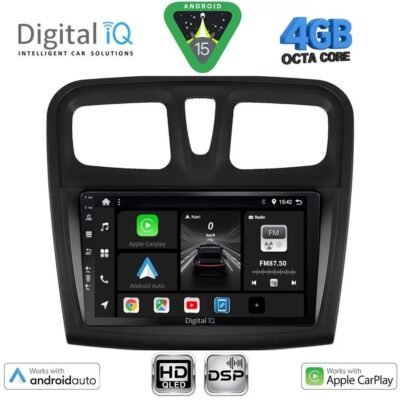 AIN-129065 - Digital iQ - DIGITAL IQ BXF 6108SQ_CPAA (9inc) MULTIMEDIA TABLET for DACIA LOGAN – SANDERO mod. 2012-2019 - ALL IN POINT - LEFKELIS.GR